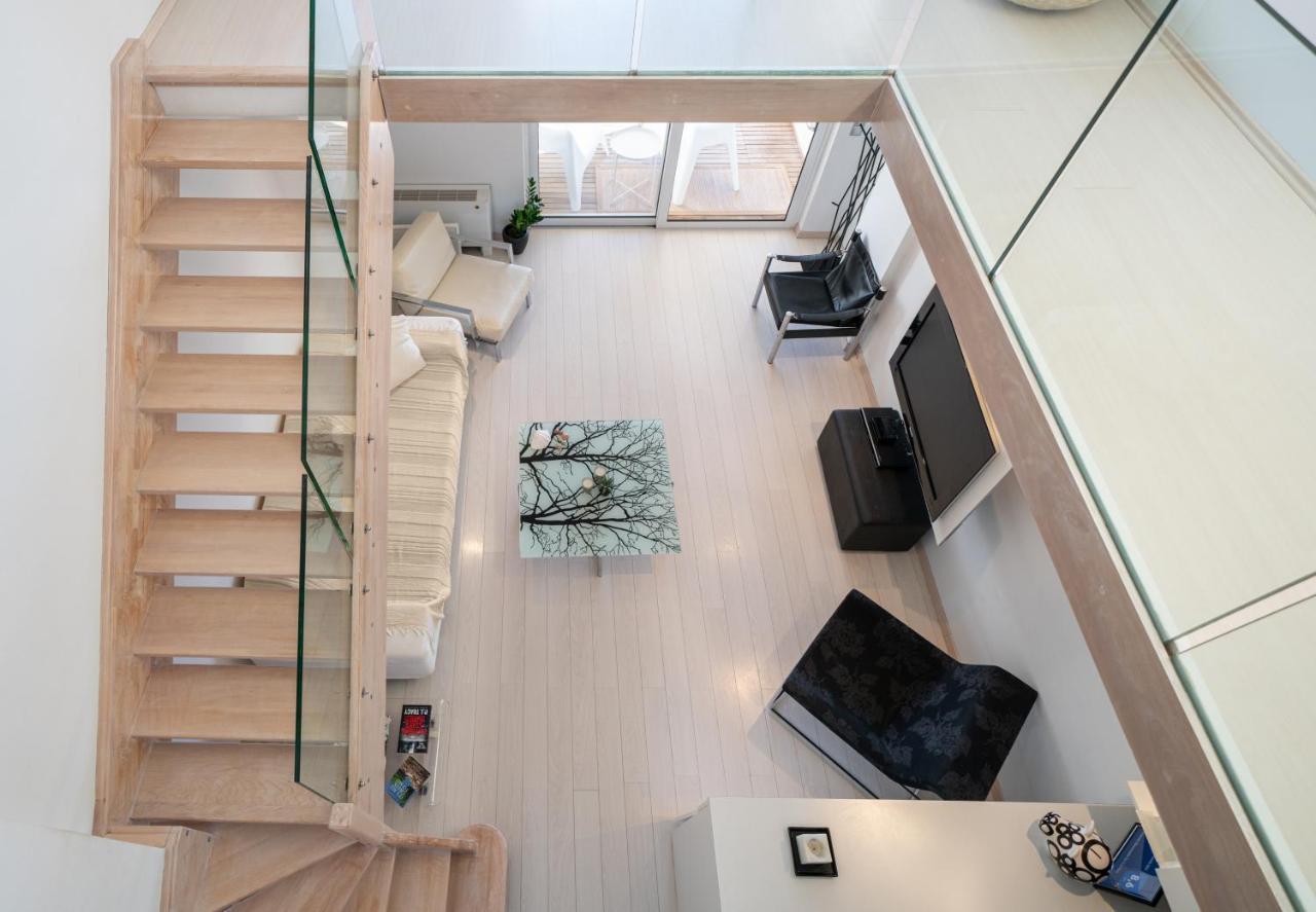 Seaside Maisonette In Itea Bagian luar foto