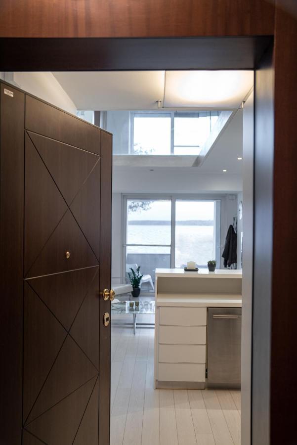 Seaside Maisonette In Itea Bagian luar foto